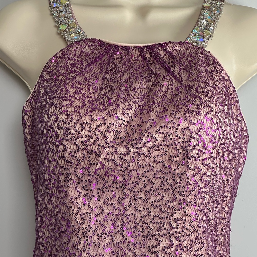 Pretty Pink Rhinestone & Sequin Dress, Barbie, Sparkle, Mini, Celebrations, Sm